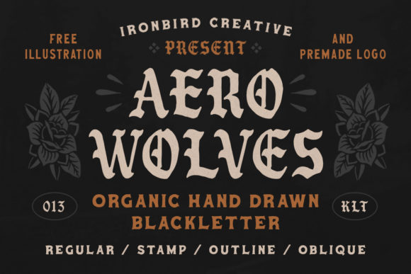 Aero Wolves: A Bold Blackletter for Modern Edge