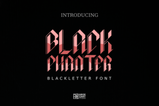 Black Phanter: The Daring Blackletter Font for Bold Designs