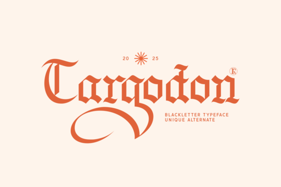 Cargodon: The Gothic Typeface for Modern Edge