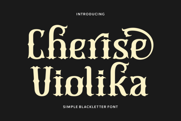Cherise Violika: Gothic Elegance Meets Modern Charm