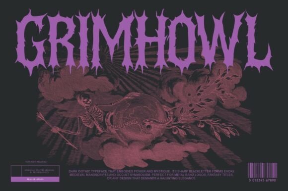 Grimhowl: Unleash Dark Elegance in Your Designs