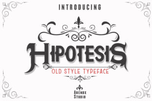 Hipotesis: A Modern Blackletter Font with Vintage Soul