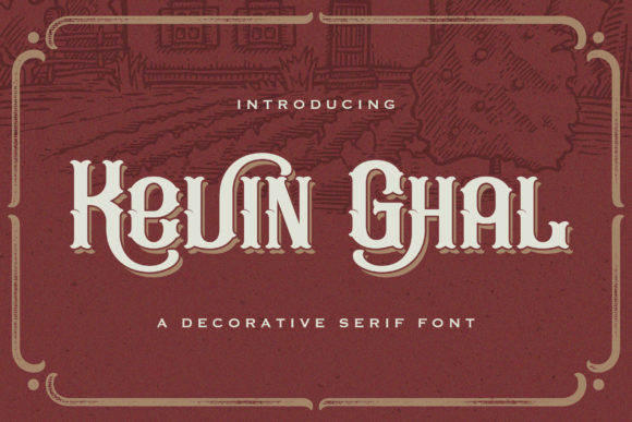 Kevin Ghal: A Bold Blackletter for Assertive Design