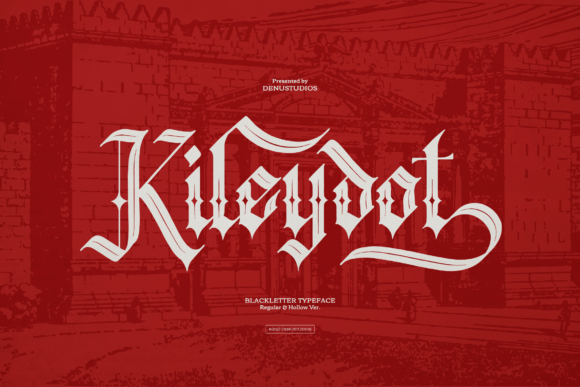 Kileydot: Elevating Brand Identity with Blackletter Style