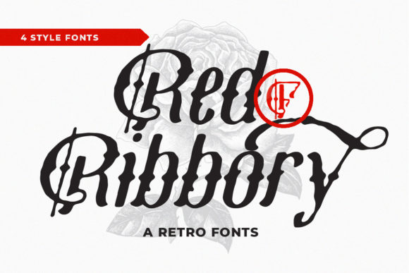 Red Ribbory: A Blackletter Font for Modern Design