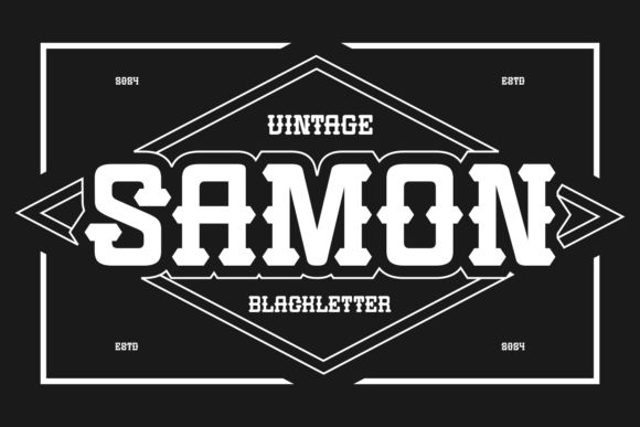 Samon: The Modern Vintage Font for Bold Brands