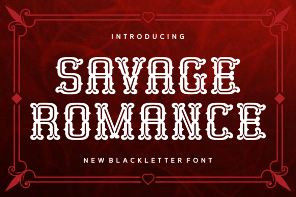 Savage Romance: Merging Gothic Strength with Decorative Elegance