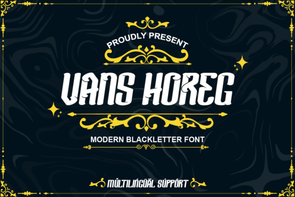 Vans Horeg: Blending Blackletter Tradition with Modern Edge